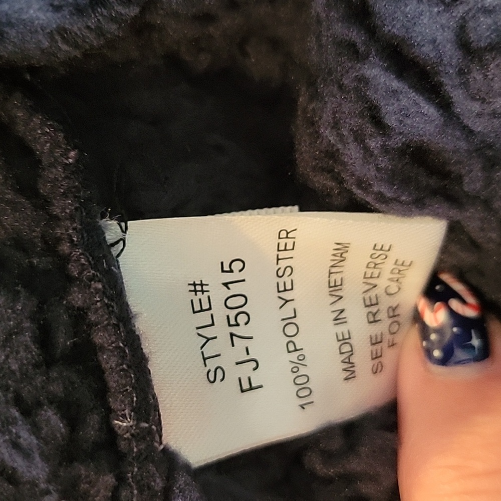 Zenana Sherpa Quarter Zip Pullover XL with Pockets. NWOT - Picture 4 of 4